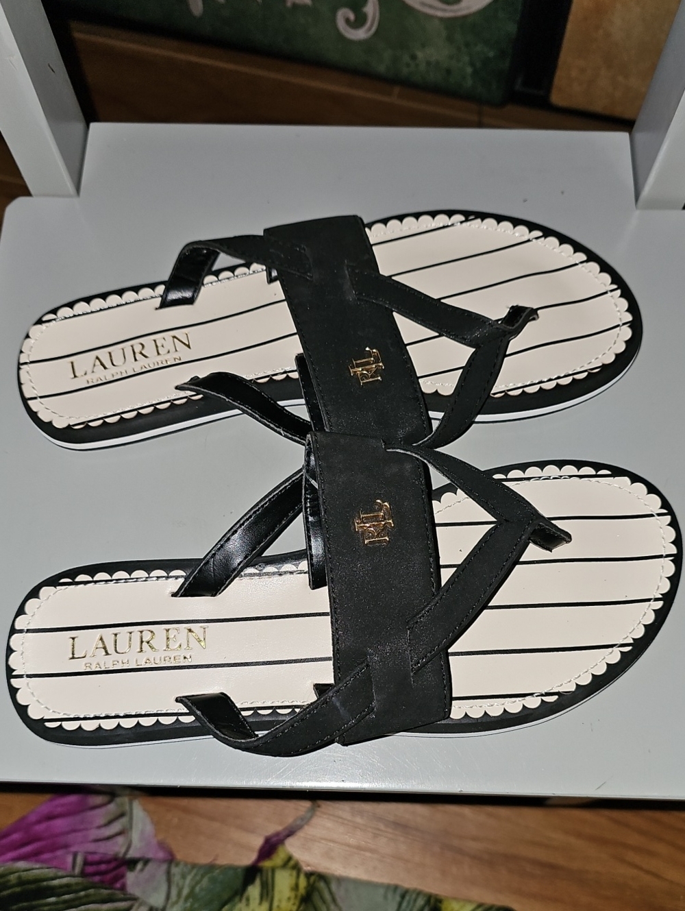 Lauren Ralph Lauren Rosalind Thong Sandals